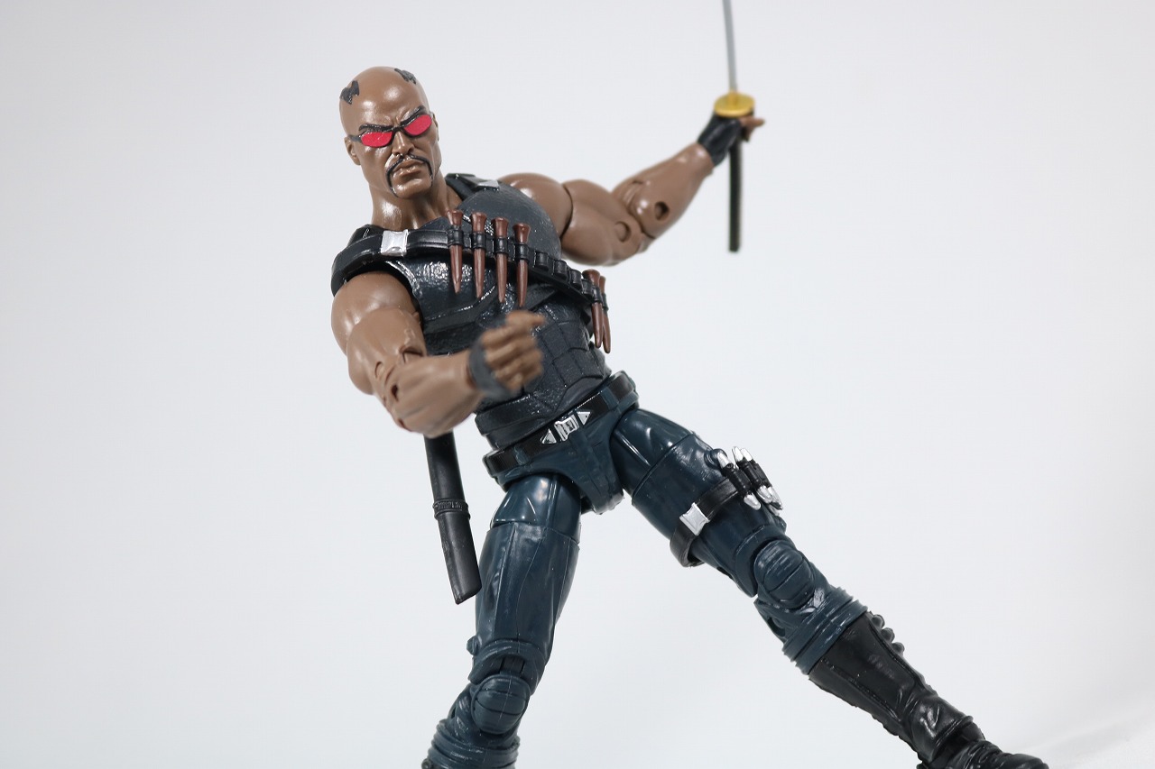 マーベルレジェンド　ブレイド　レビュー　アクション