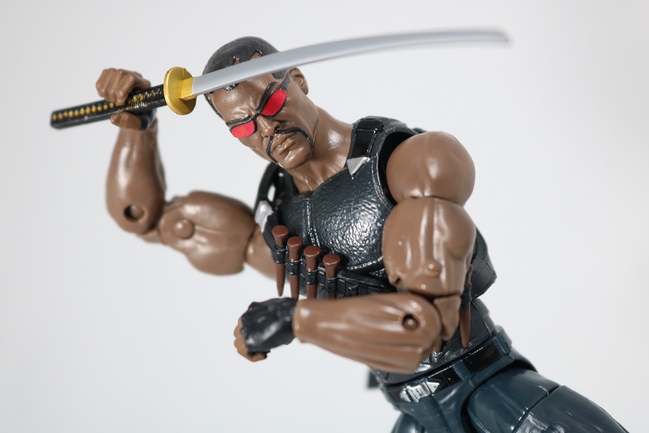 マーベルレジェンド　ブレイド　レビュー　可動範囲