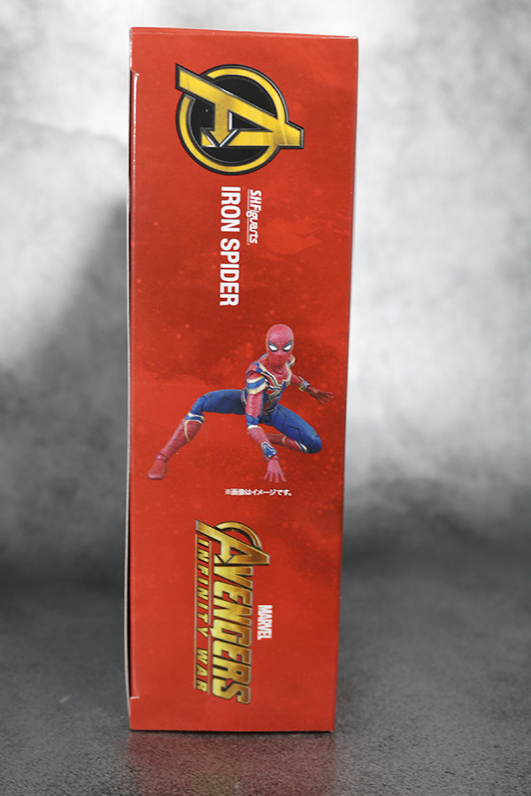 S.H.フィギュアーツ　アイアン　スパイダーマン　アベンジャーズ　インフィニティウォー　レビュー　パッケージ