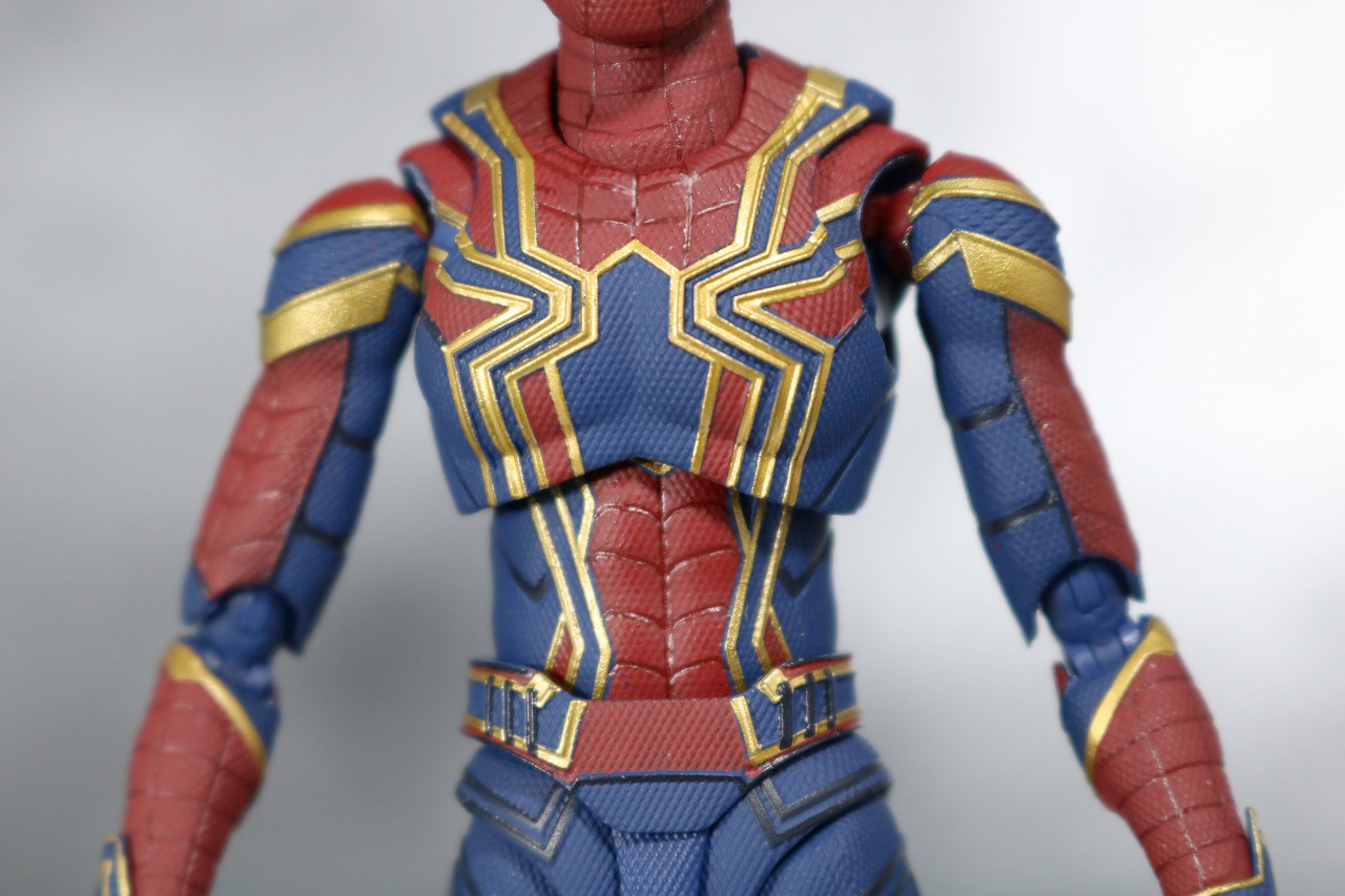 S.H.フィギュアーツ　アイアン　スパイダーマン　アベンジャーズ　インフィニティウォー　レビュー　全身