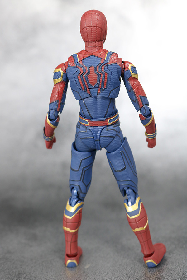 S.H.フィギュアーツ　アイアン　スパイダーマン　アベンジャーズ　インフィニティウォー　レビュー　全身