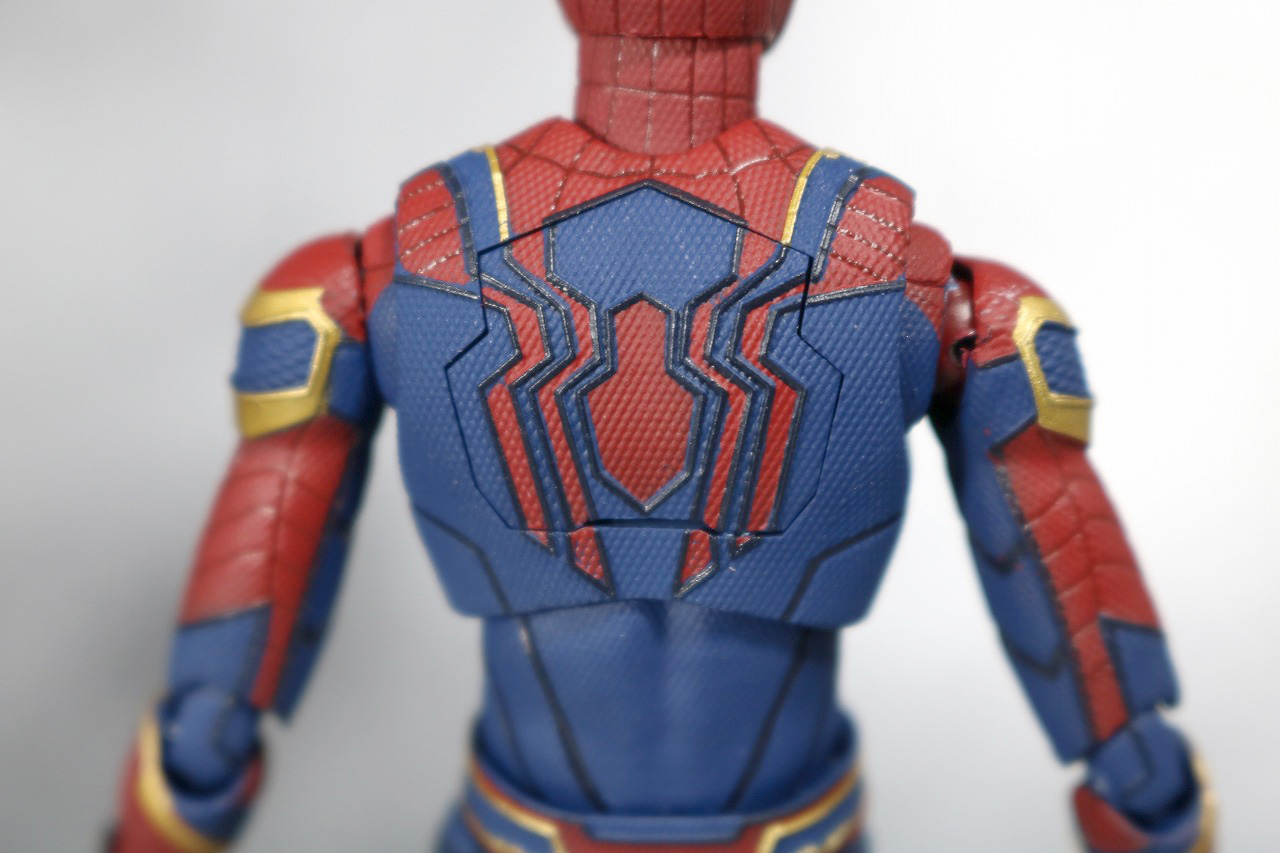 S.H.フィギュアーツ　アイアン　スパイダーマン　アベンジャーズ　インフィニティウォー　レビュー　全身