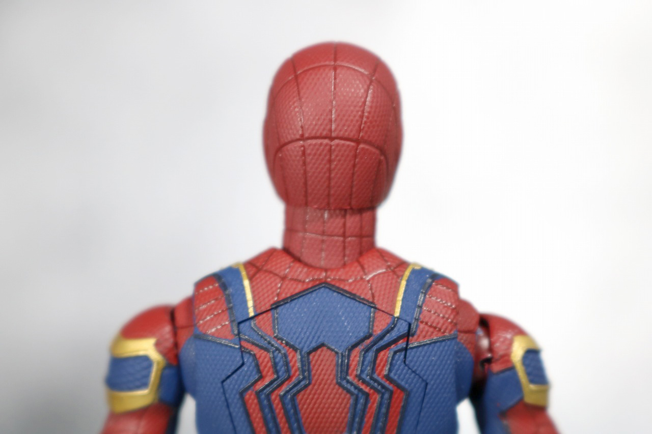 S.H.フィギュアーツ　アイアン　スパイダーマン　アベンジャーズ　インフィニティウォー　レビュー　全身