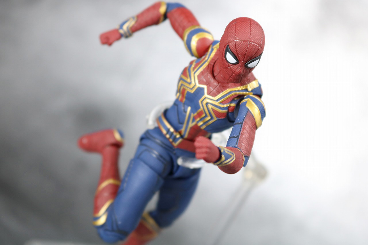 S.H.フィギュアーツ　アイアン　スパイダーマン　アベンジャーズ　インフィニティウォー　レビュー　アクション