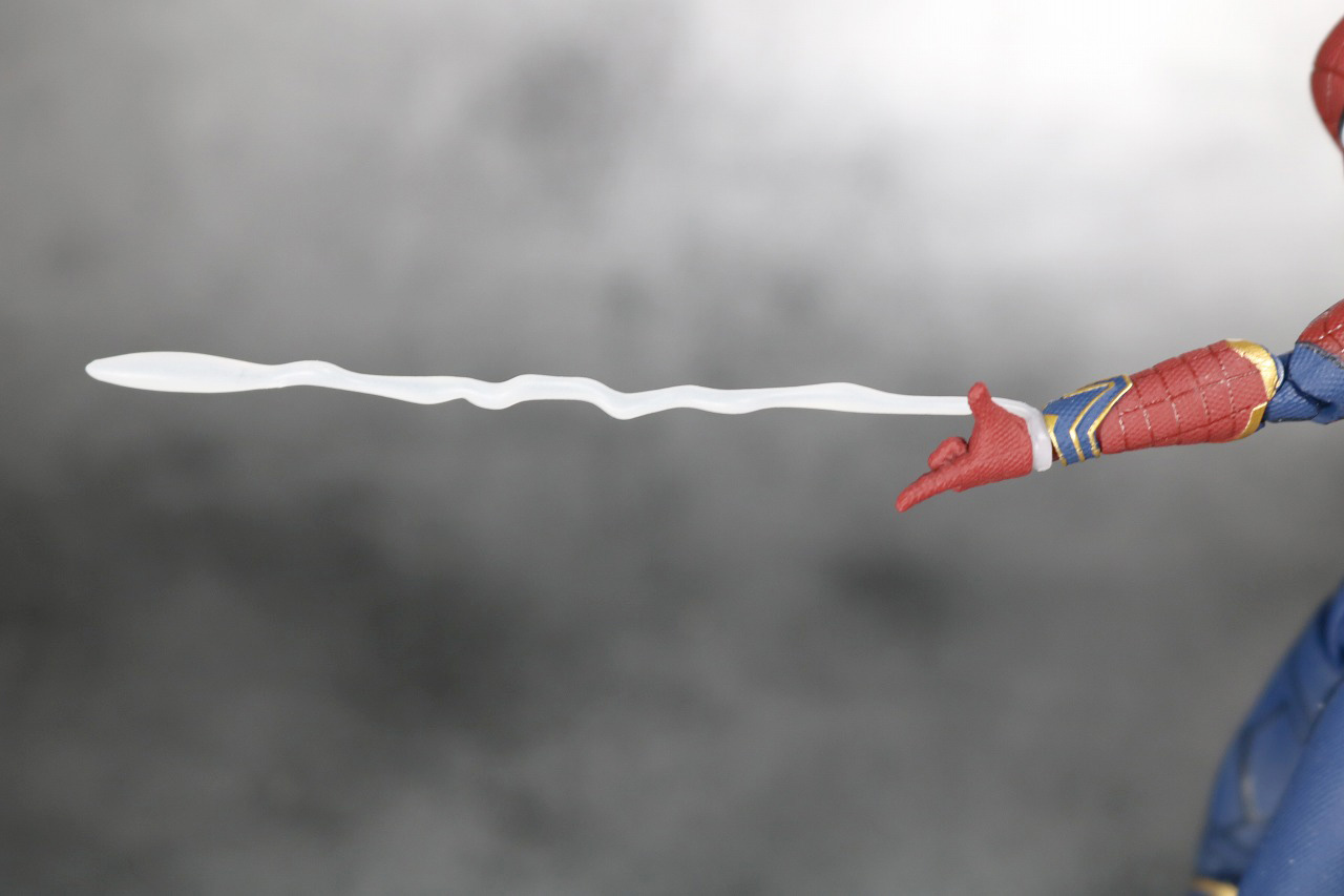 S.H.フィギュアーツ　アイアン　スパイダーマン　アベンジャーズ　インフィニティウォー　レビュー　付属品