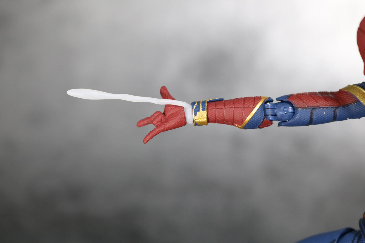 S.H.フィギュアーツ　アイアン　スパイダーマン　アベンジャーズ　インフィニティウォー　レビュー　付属品