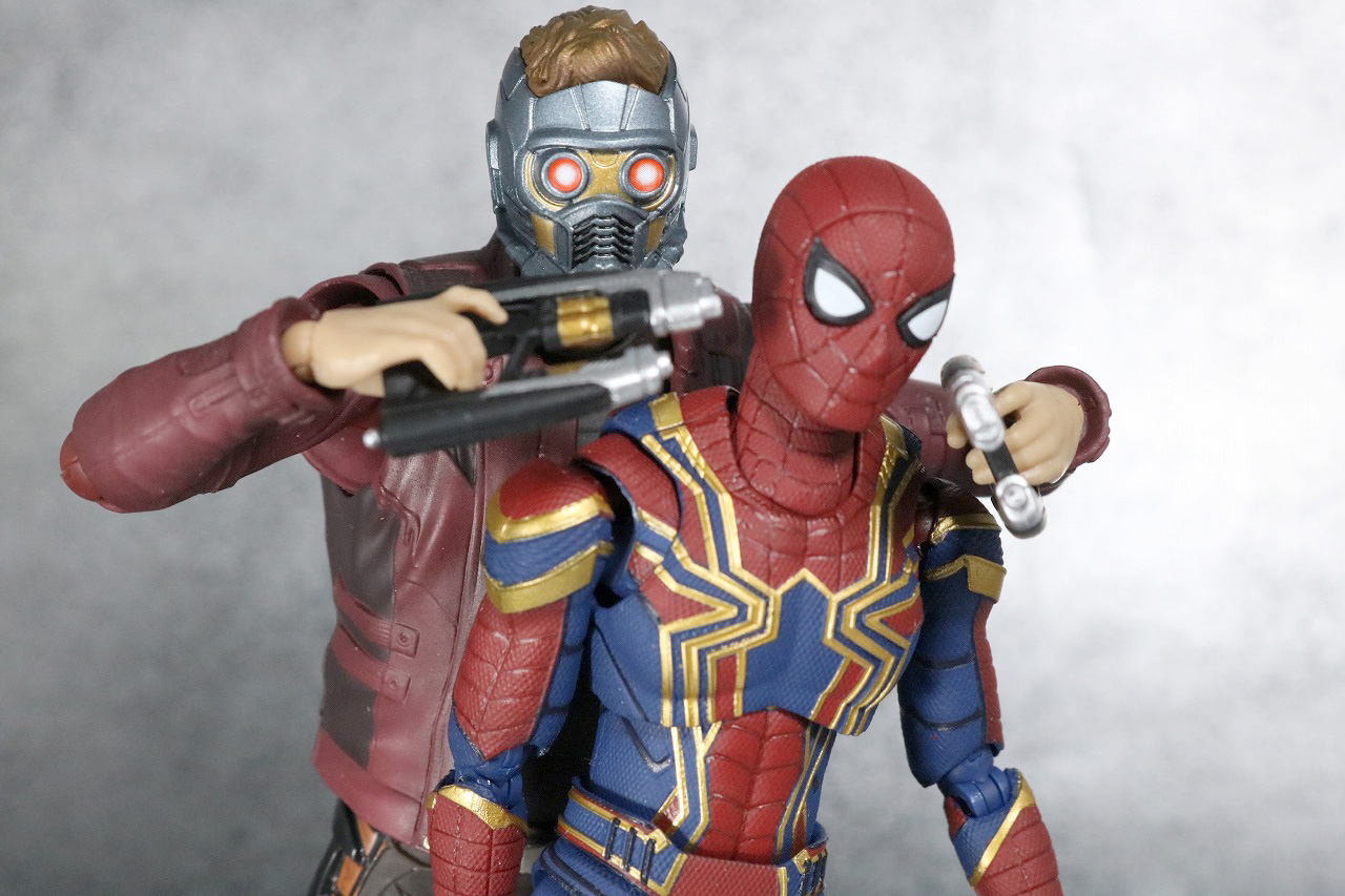S.H.フィギュアーツ　アイアン　スパイダーマン　アベンジャーズ　インフィニティウォー　レビュー　アクション