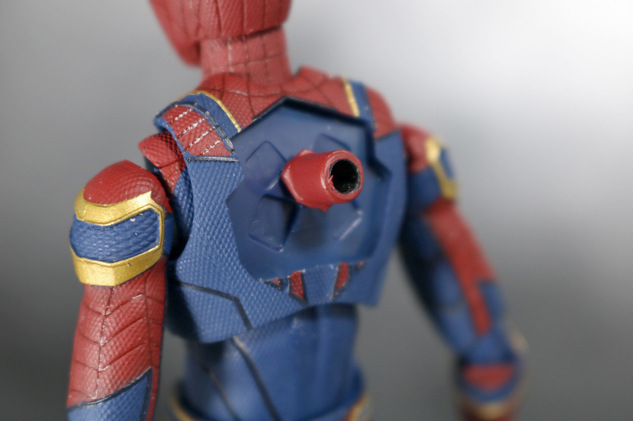 S.H.フィギュアーツ　アイアン　スパイダーマン　アベンジャーズ　インフィニティウォー　レビュー　付属品