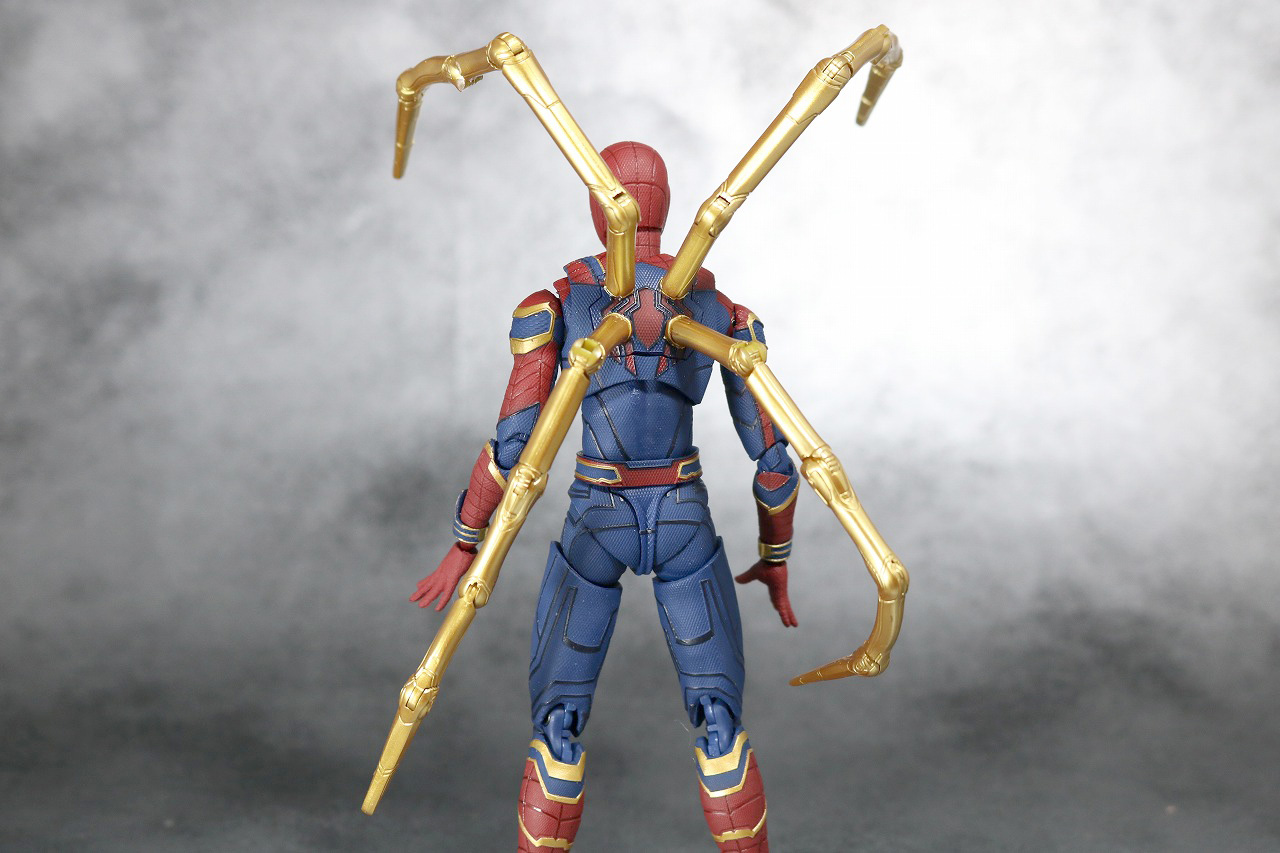 S.H.フィギュアーツ　アイアン　スパイダーマン　アベンジャーズ　インフィニティウォー　レビュー　付属品