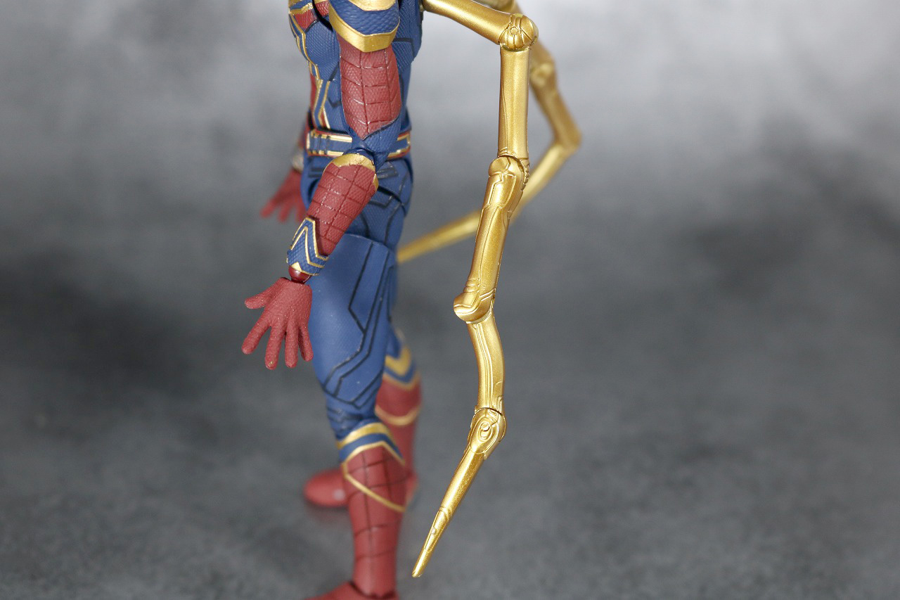 S.H.フィギュアーツ　アイアン　スパイダーマン　アベンジャーズ　インフィニティウォー　レビュー　付属品