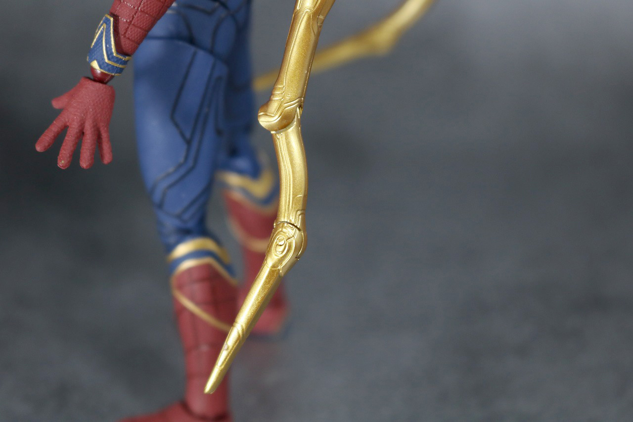 S.H.フィギュアーツ　アイアン　スパイダーマン　アベンジャーズ　インフィニティウォー　レビュー　付属品