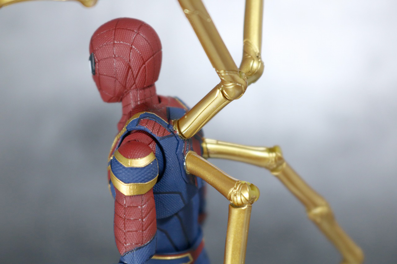 S.H.フィギュアーツ　アイアン　スパイダーマン　アベンジャーズ　インフィニティウォー　レビュー　付属品