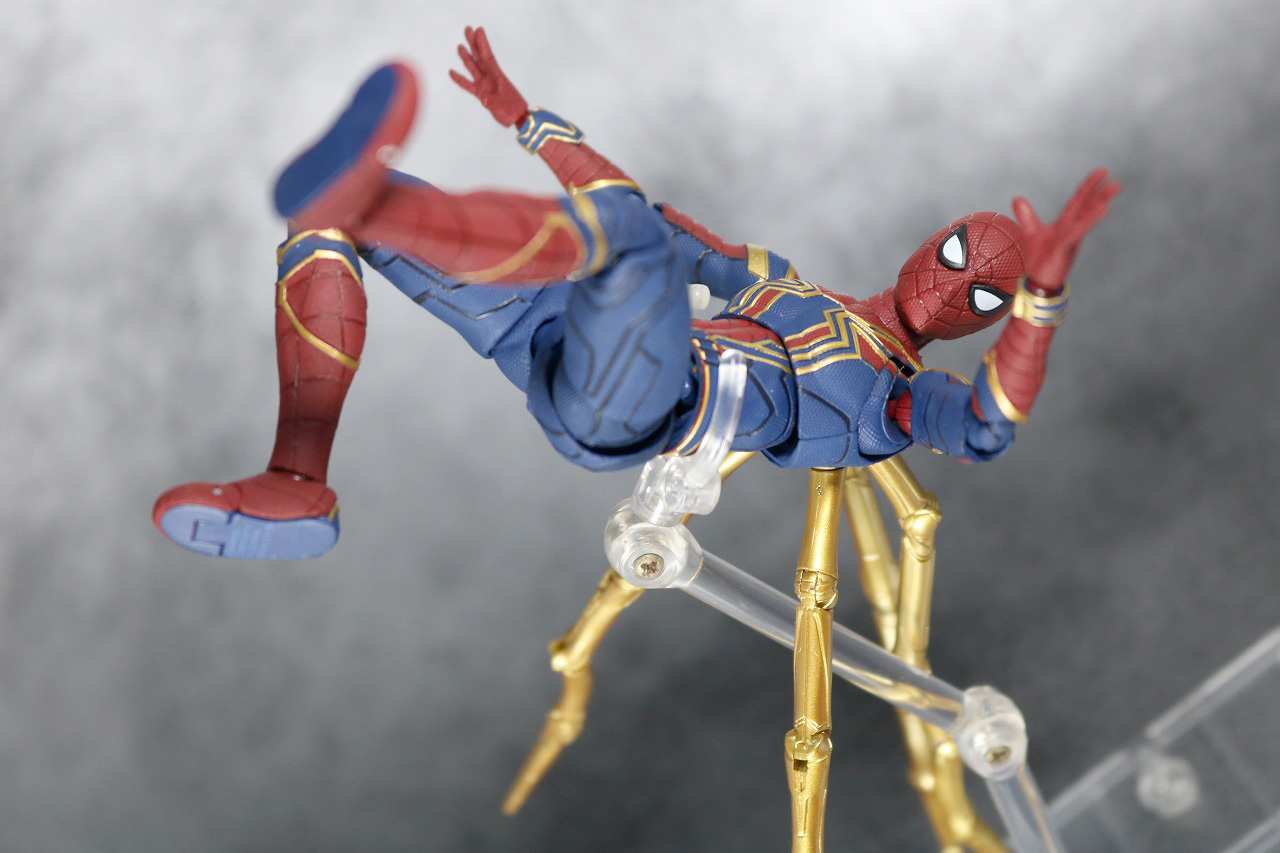 S.H.フィギュアーツ　アイアン　スパイダーマン　アベンジャーズ　インフィニティウォー　レビュー　アクション