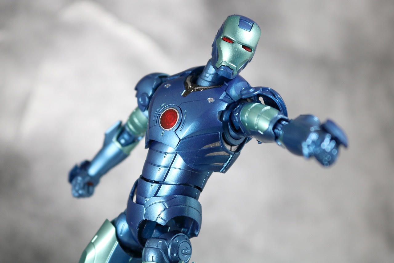 S.H.フィギュアーツ　アイアンマン　マーク3　ブルーステルスカラー　レビュー　TAMASII Comic-Con　魂コミコン　タマシイコミコン　アクション