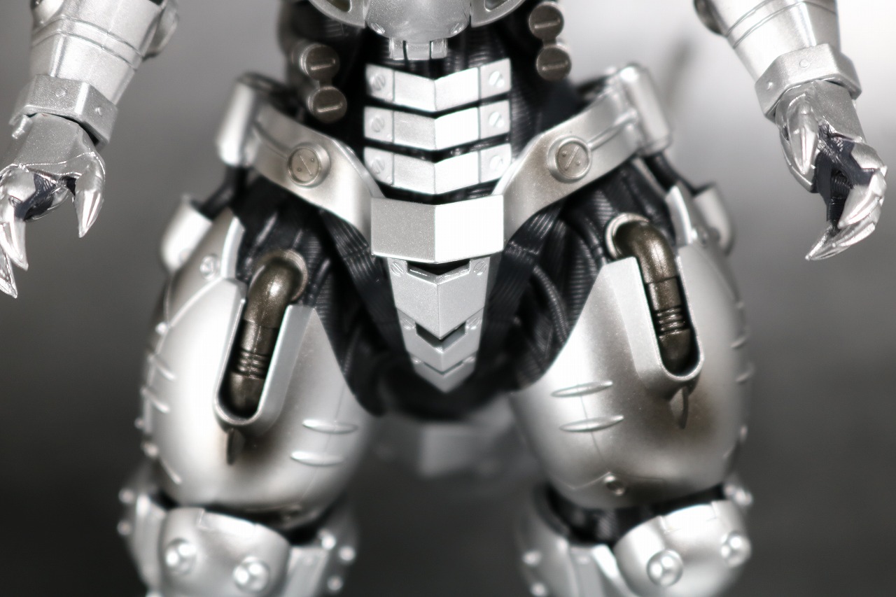 S.H.モンスターアーツ　3式　機龍　メカゴジラ　品川最終決戦Ver.　レビュー　全身