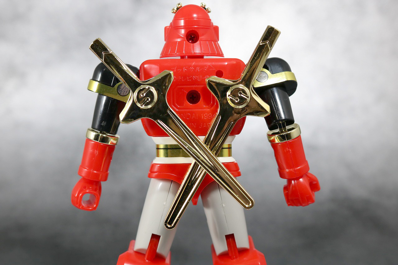 プラデラ　超忍獣　ゴッドサルダー　レビュー　付属品　忍者戦隊カクレンジャー