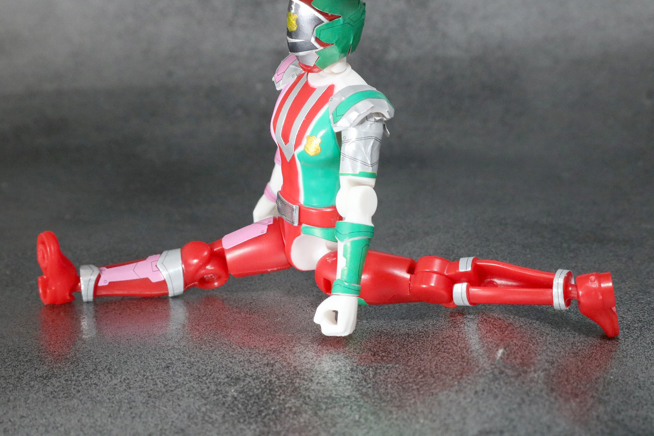 勇動2 パトレンU号 レビュー 快盗戦隊ルパンレンジャーVS警察戦隊パトレンジャー 可動範囲