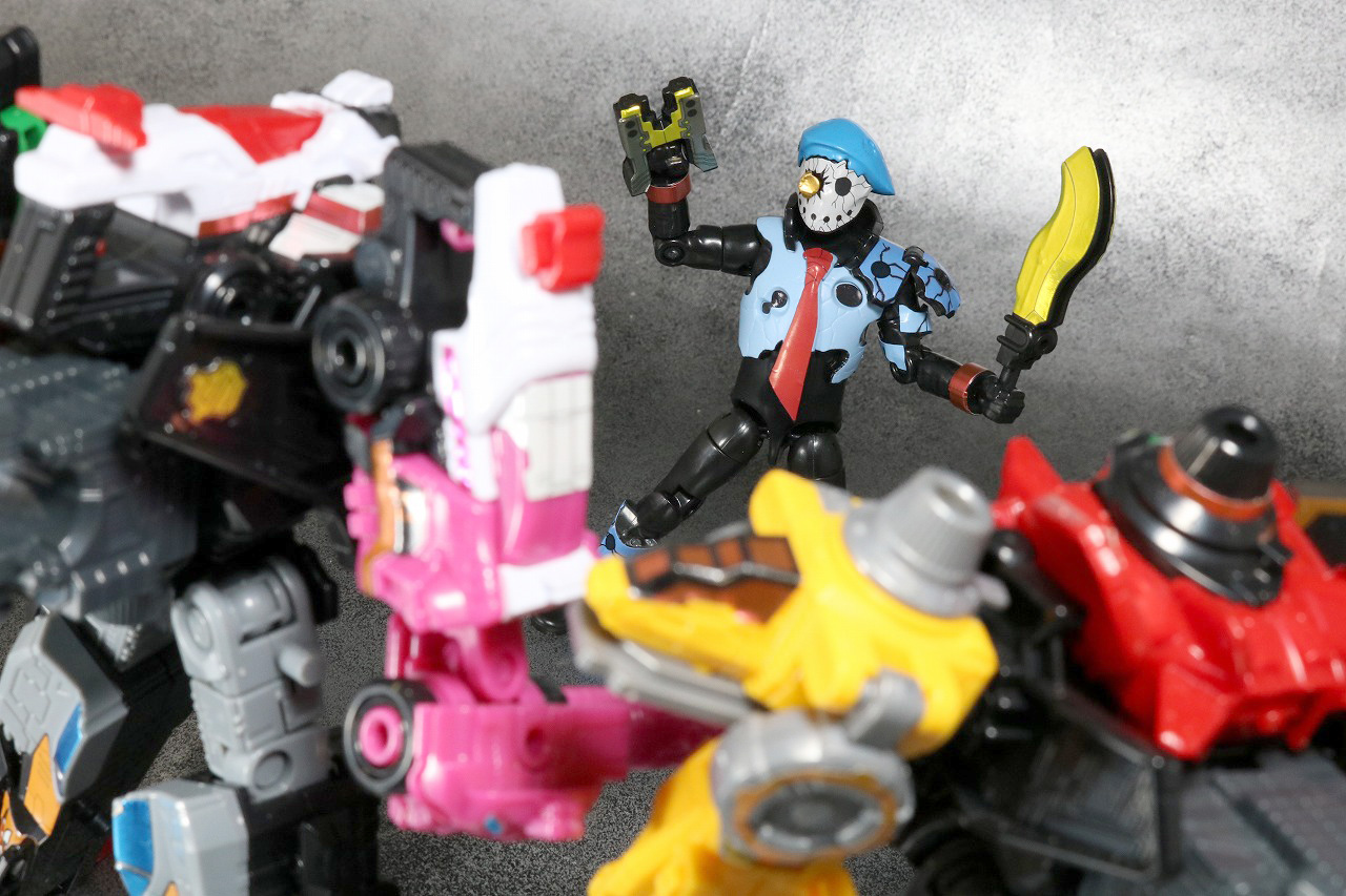 勇動2　ボーダマン　快盗戦隊ルパンレンジャーVS警察戦隊パトレンジャー　レビュー　アクション