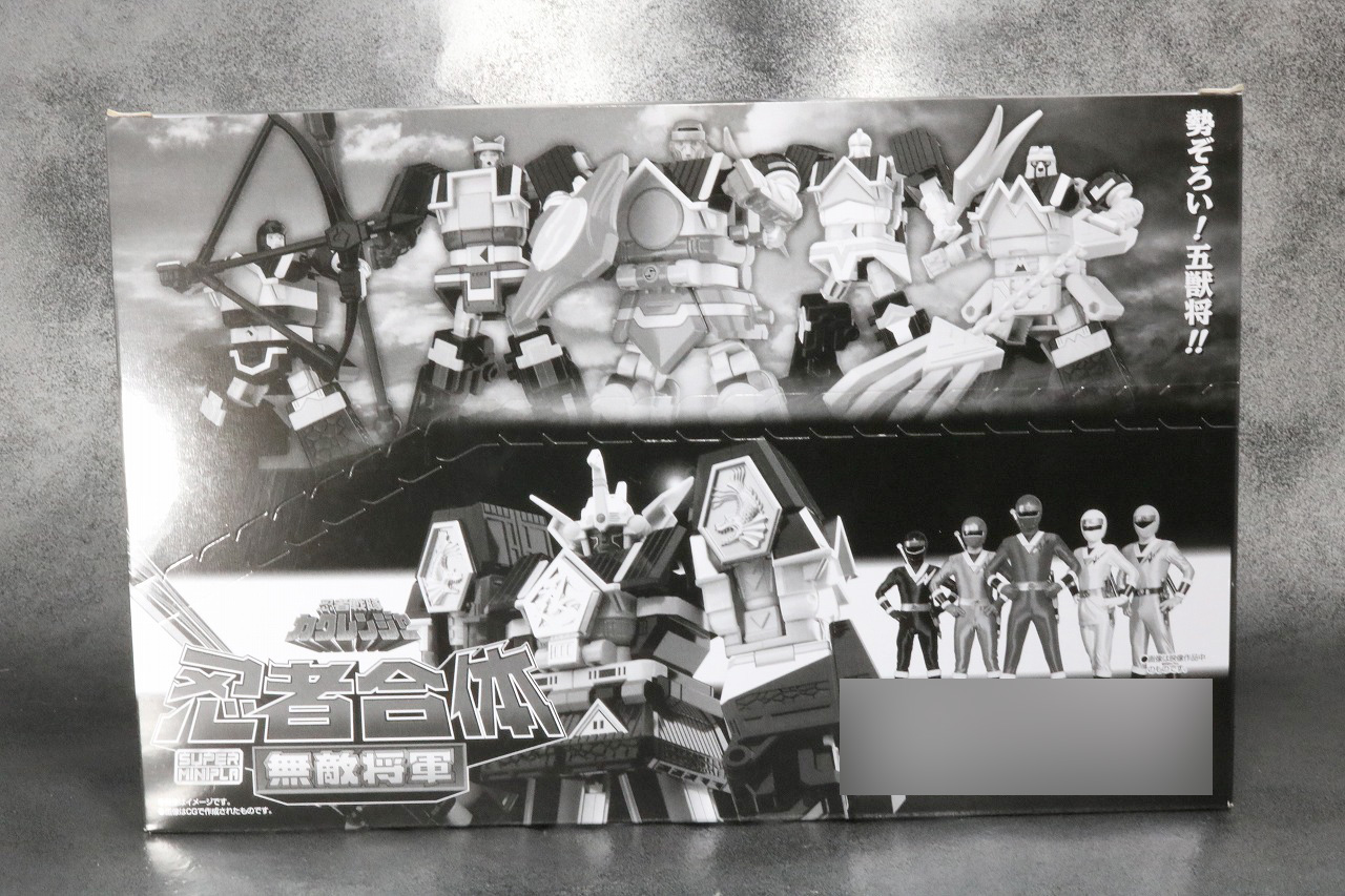 スーパーミニプラ　無敵将軍　レビュー　パッケージ