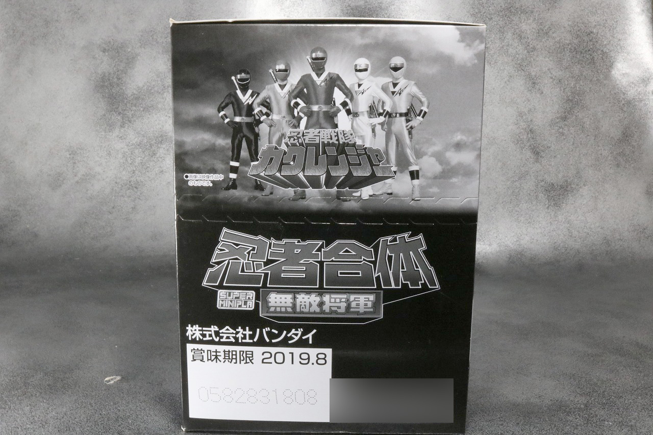 スーパーミニプラ　無敵将軍　レビュー　パッケージ