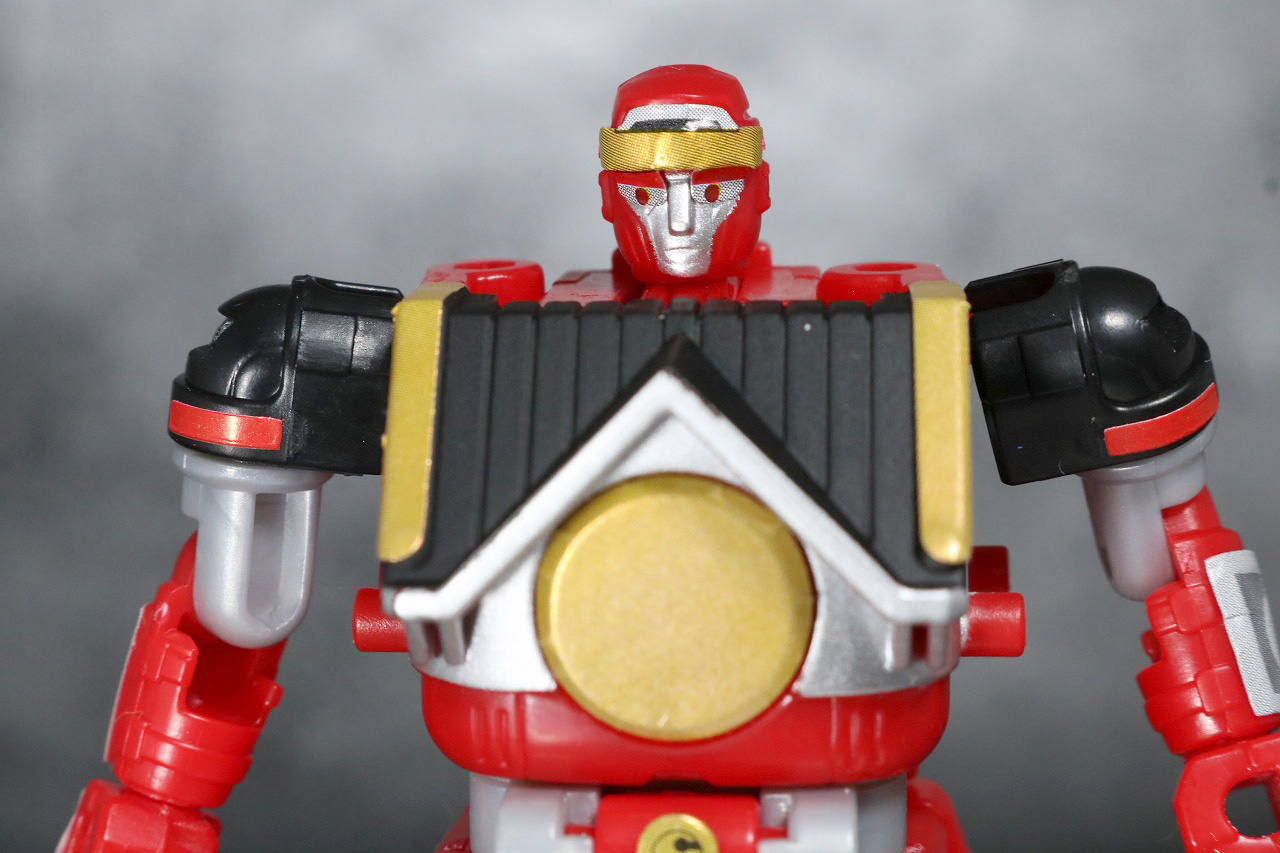 スーパーミニプラ　無敵将軍　レビュー　レッドサルダー　全身