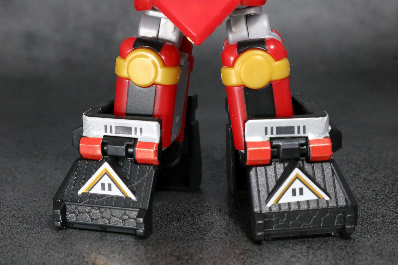 スーパーミニプラ　無敵将軍　レビュー　レッドサルダー　全身