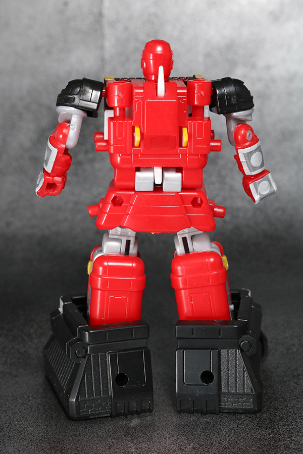 スーパーミニプラ　無敵将軍　レビュー　レッドサルダー　全身