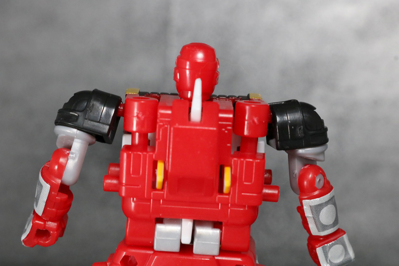 スーパーミニプラ　無敵将軍　レビュー　レッドサルダー　全身