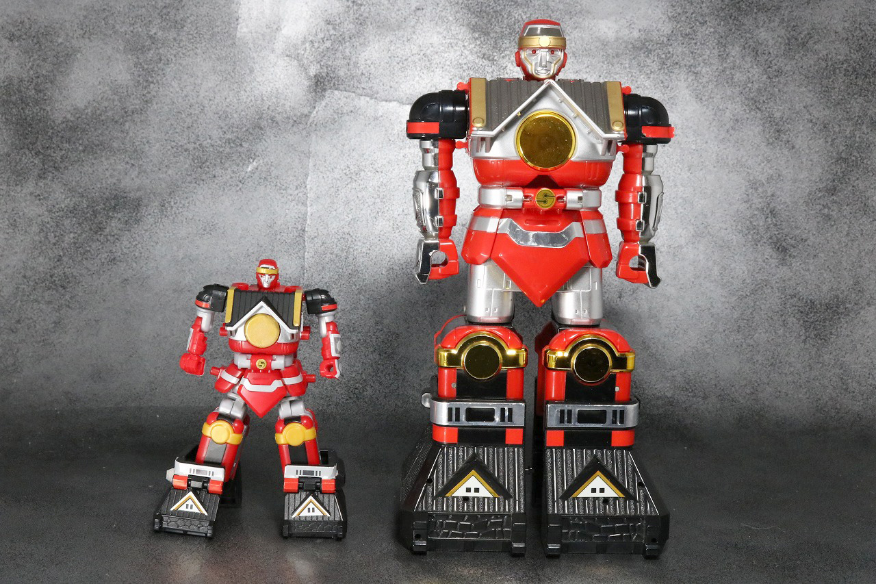 スーパーミニプラ　無敵将軍　レビュー　レッドサルダー　全身