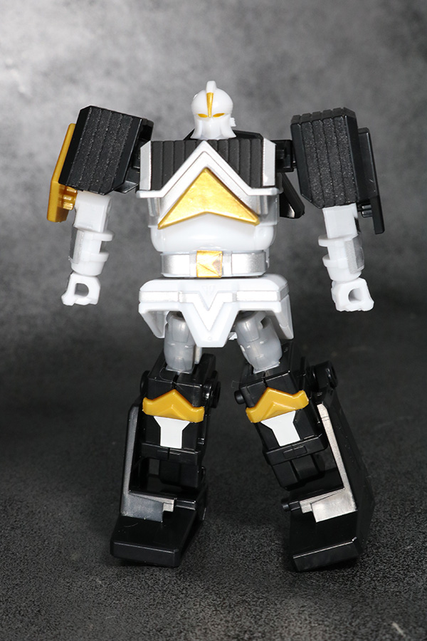 スーパーミニプラ　無敵将軍　レビュー　ホワイトカーク　全身