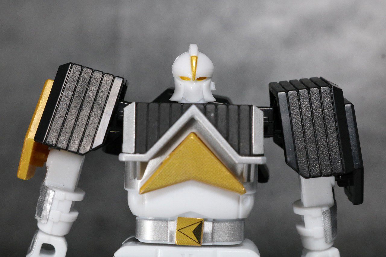 スーパーミニプラ　無敵将軍　レビュー　ホワイトカーク　全身