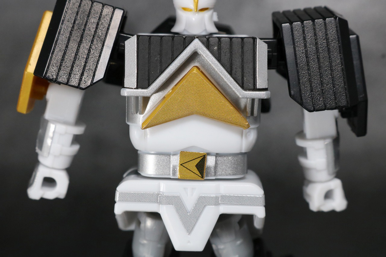 スーパーミニプラ　無敵将軍　レビュー　ホワイトカーク　全身