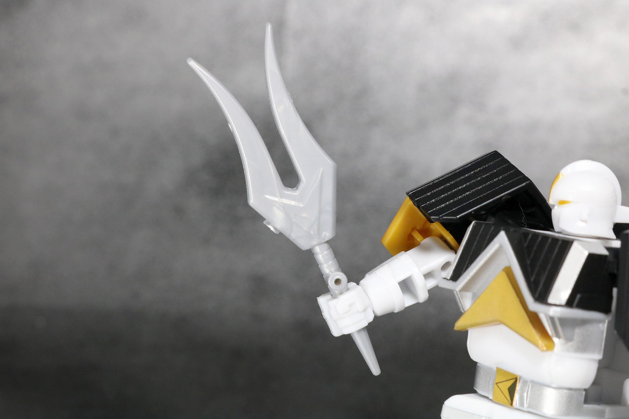 スーパーミニプラ　無敵将軍　レビュー　ホワイトカーク　付属品