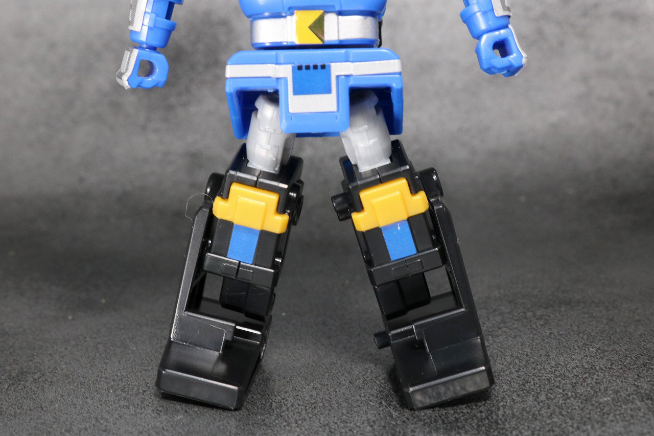 スーパーミニプラ　無敵将軍　レビュー　ブルーロウガン　全身