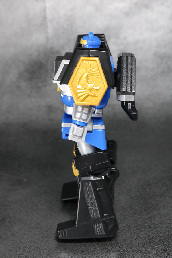 スーパーミニプラ　無敵将軍　レビュー　ブルーロウガン　全身