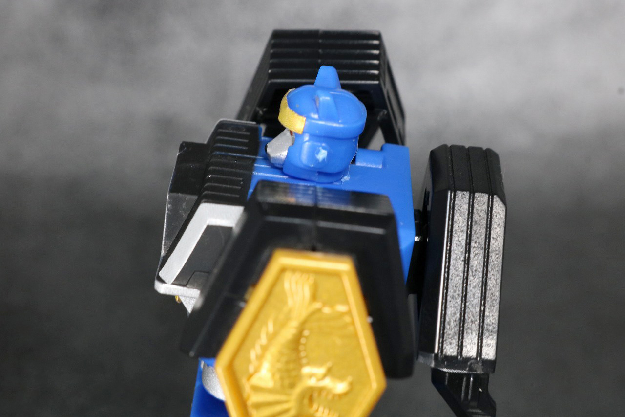 スーパーミニプラ　無敵将軍　レビュー　ブルーロウガン　全身