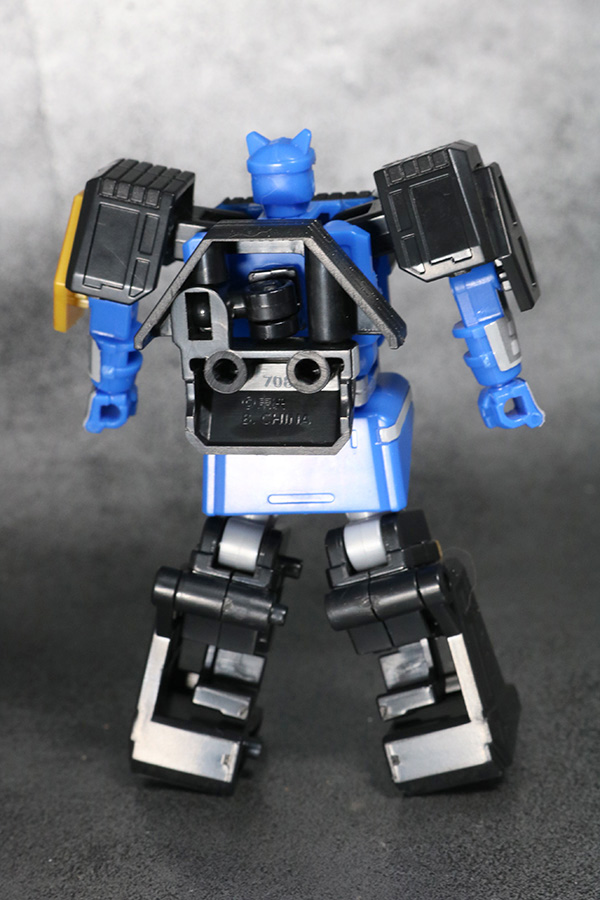 スーパーミニプラ　無敵将軍　レビュー　ブルーロウガン　全身