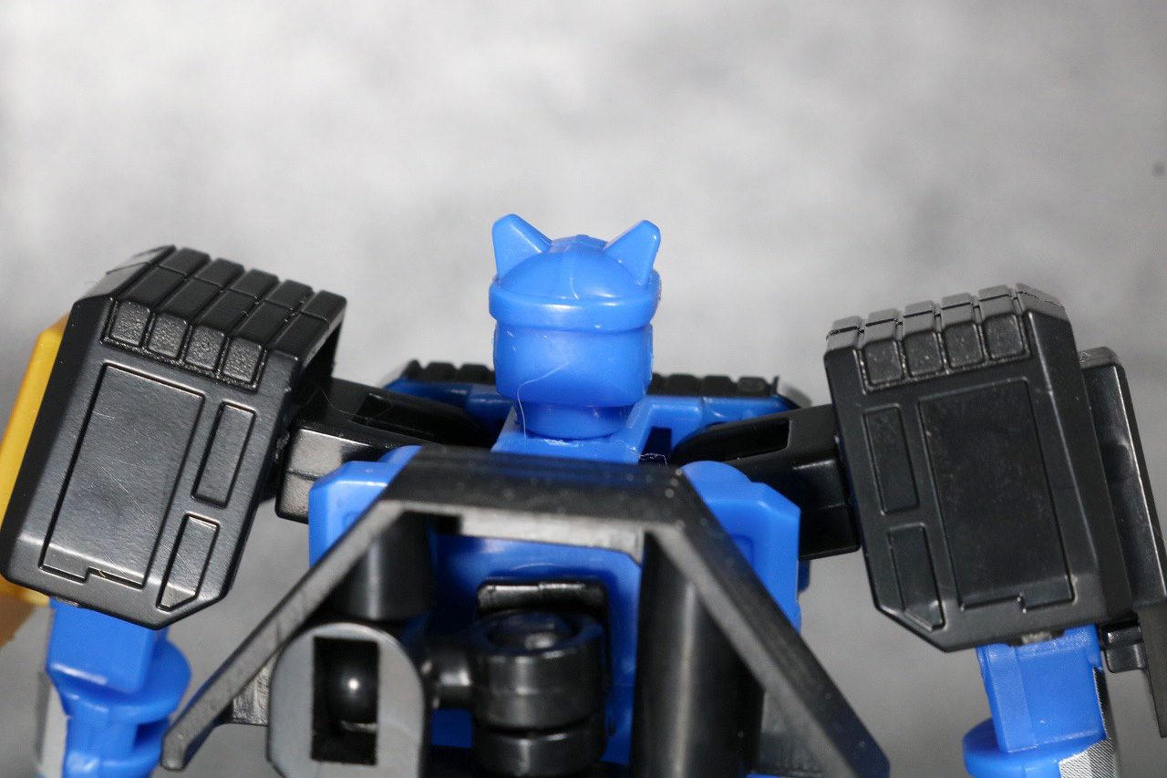 スーパーミニプラ　無敵将軍　レビュー　ブルーロウガン　全身