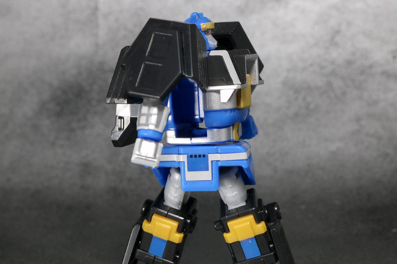 スーパーミニプラ　無敵将軍　レビュー　ブルーロウガン　可動範囲