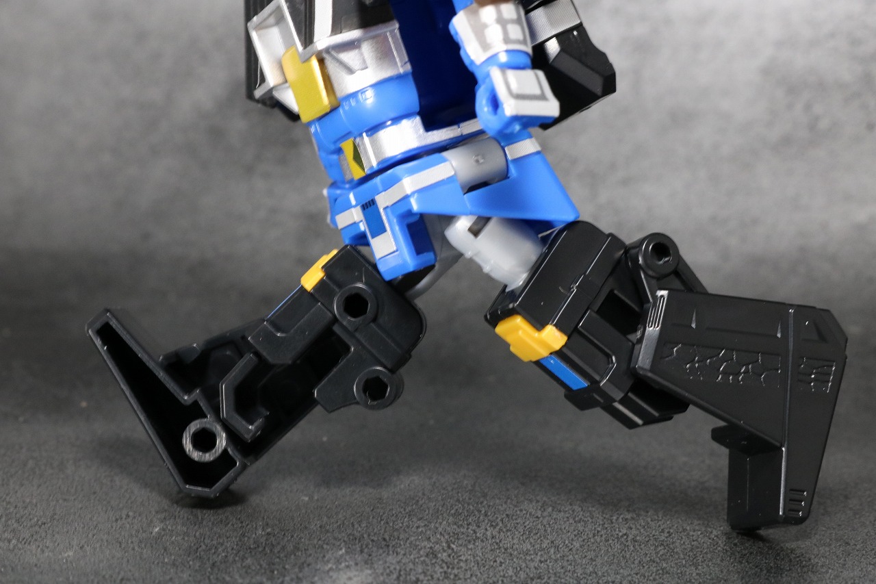 スーパーミニプラ　無敵将軍　レビュー　ブルーロウガン　可動範囲