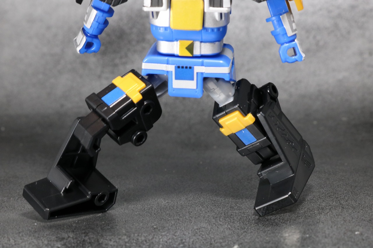 スーパーミニプラ　無敵将軍　レビュー　ブルーロウガン　可動範囲