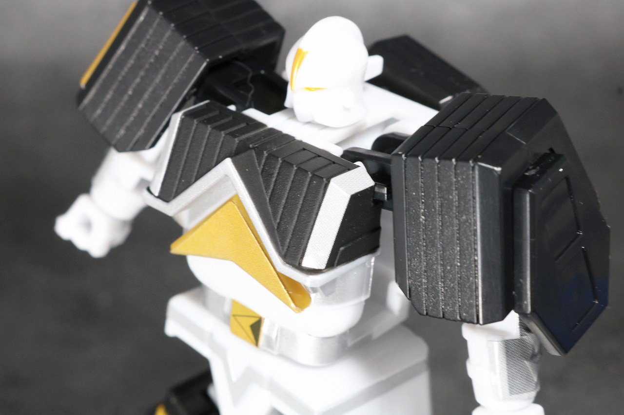 スーパーミニプラ　無敵将軍　レビュー　ホワイトカーク　全身