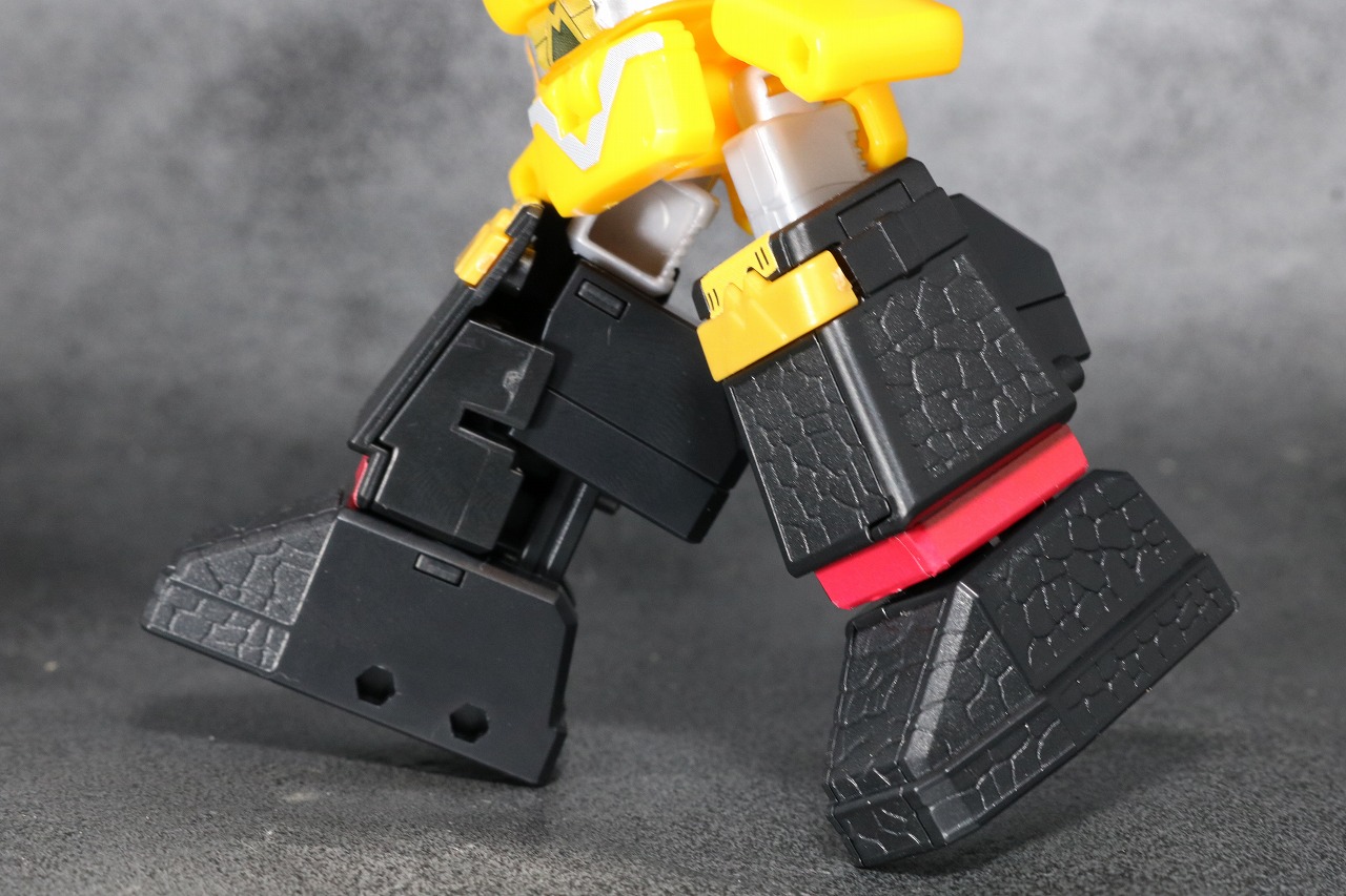 スーパーミニプラ　無敵将軍　レビュー　イエロークマード　可動範囲