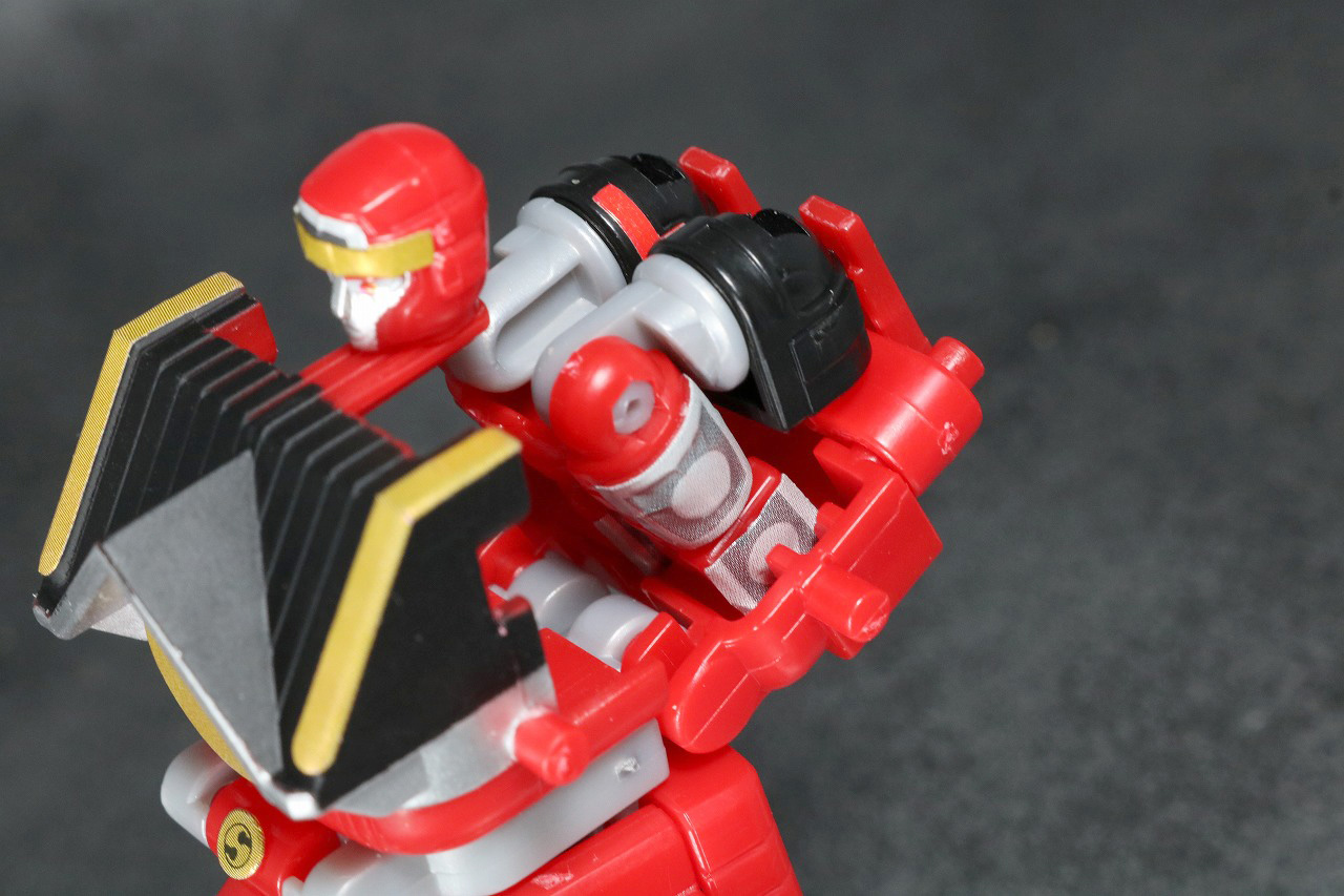 スーパーミニプラ　無敵将軍　レビュー　合体