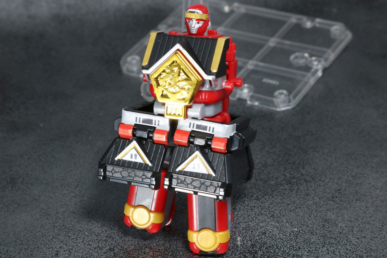 スーパーミニプラ　無敵将軍　レビュー　合体