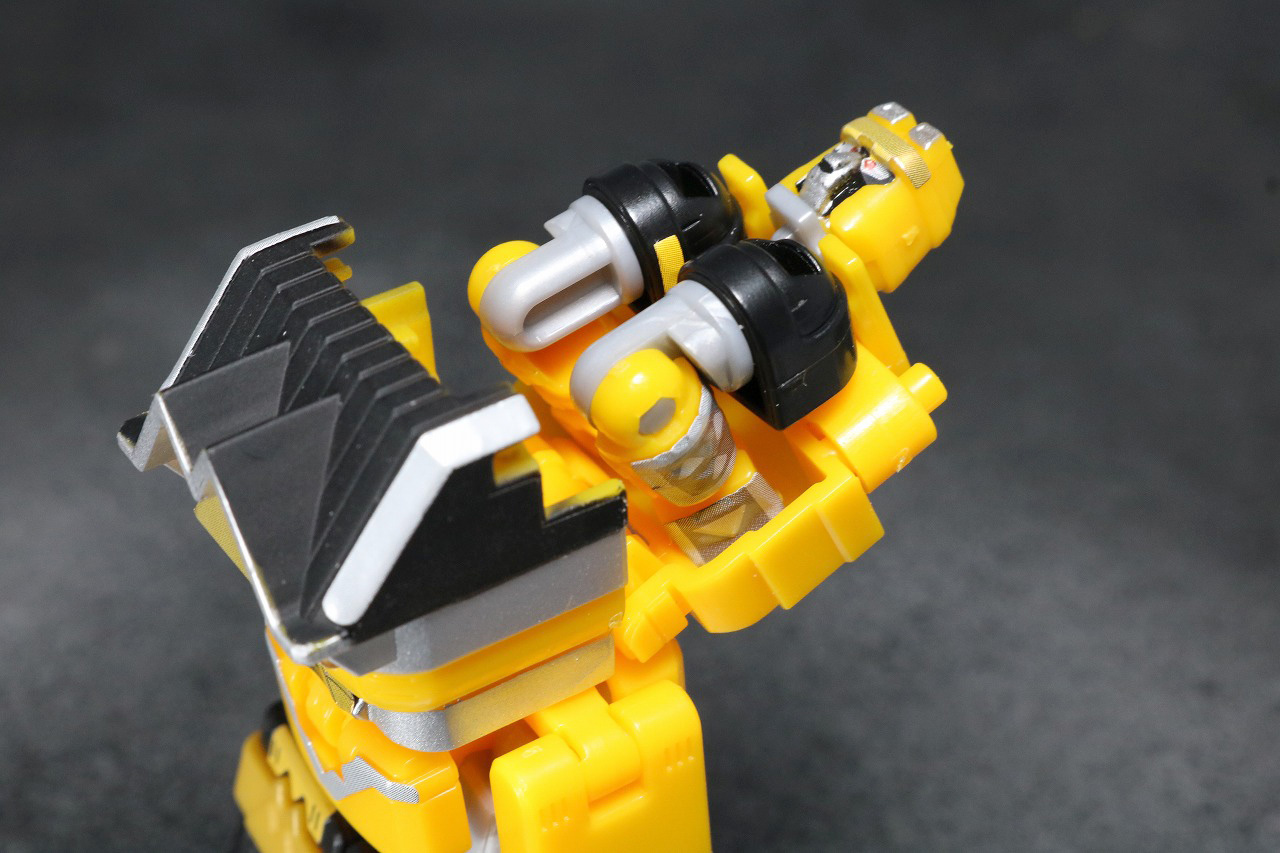 スーパーミニプラ　無敵将軍　レビュー　合体