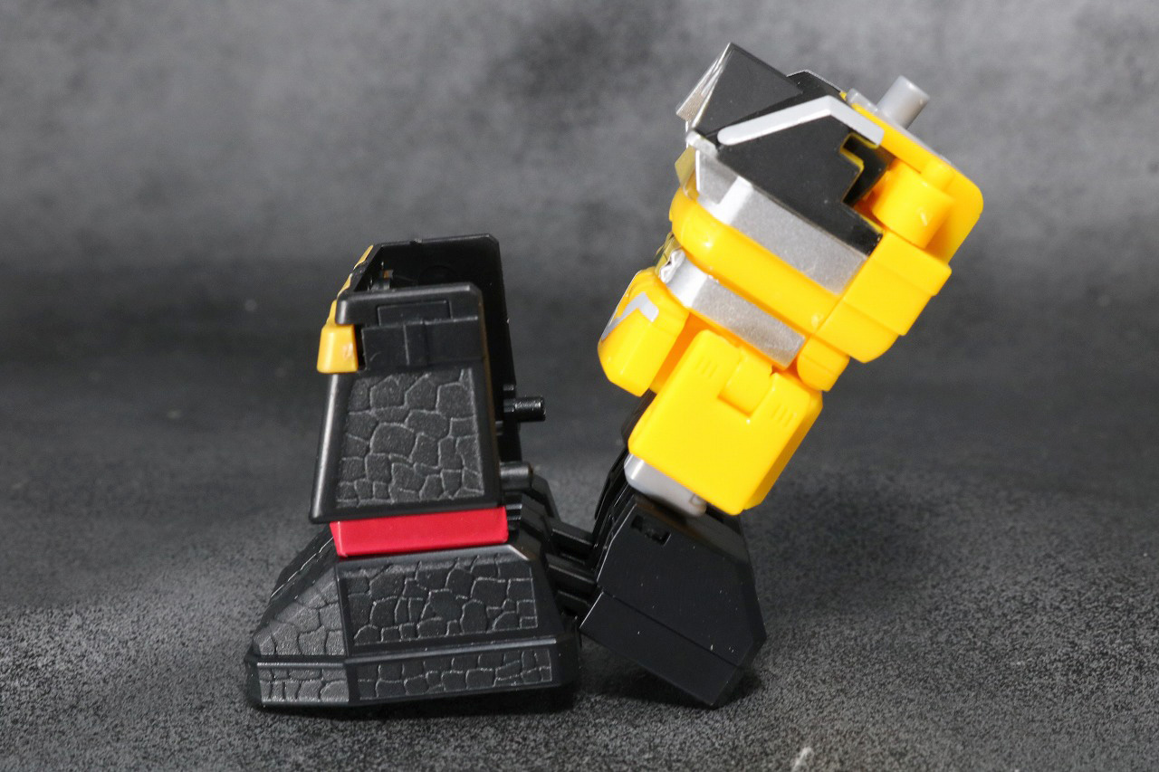 スーパーミニプラ　無敵将軍　レビュー　合体