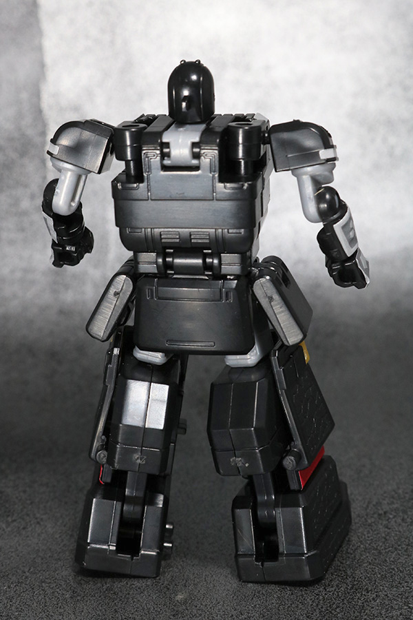 スーパーミニプラ　無敵将軍　レビュー　ブラックガンマー　全身