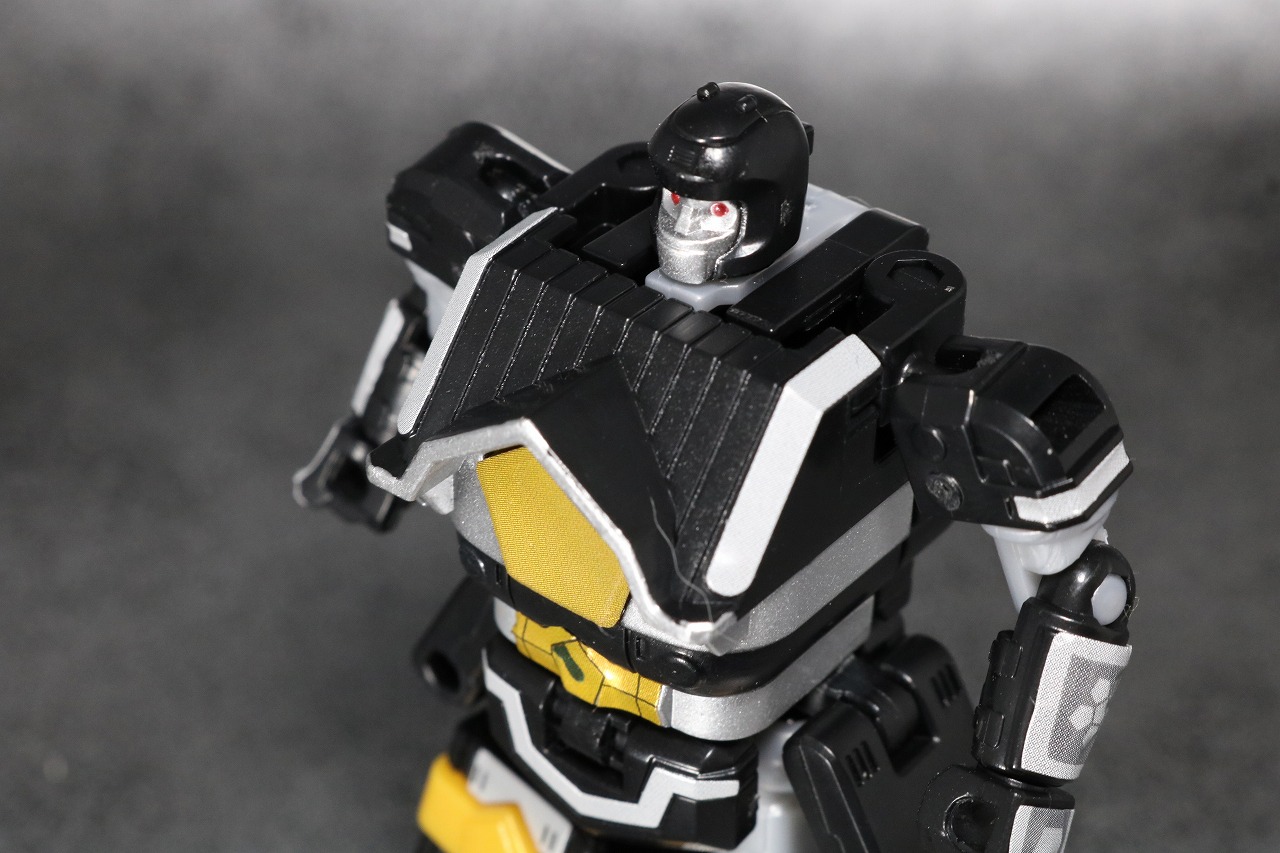 スーパーミニプラ　無敵将軍　レビュー　ブラックガンマー　全身