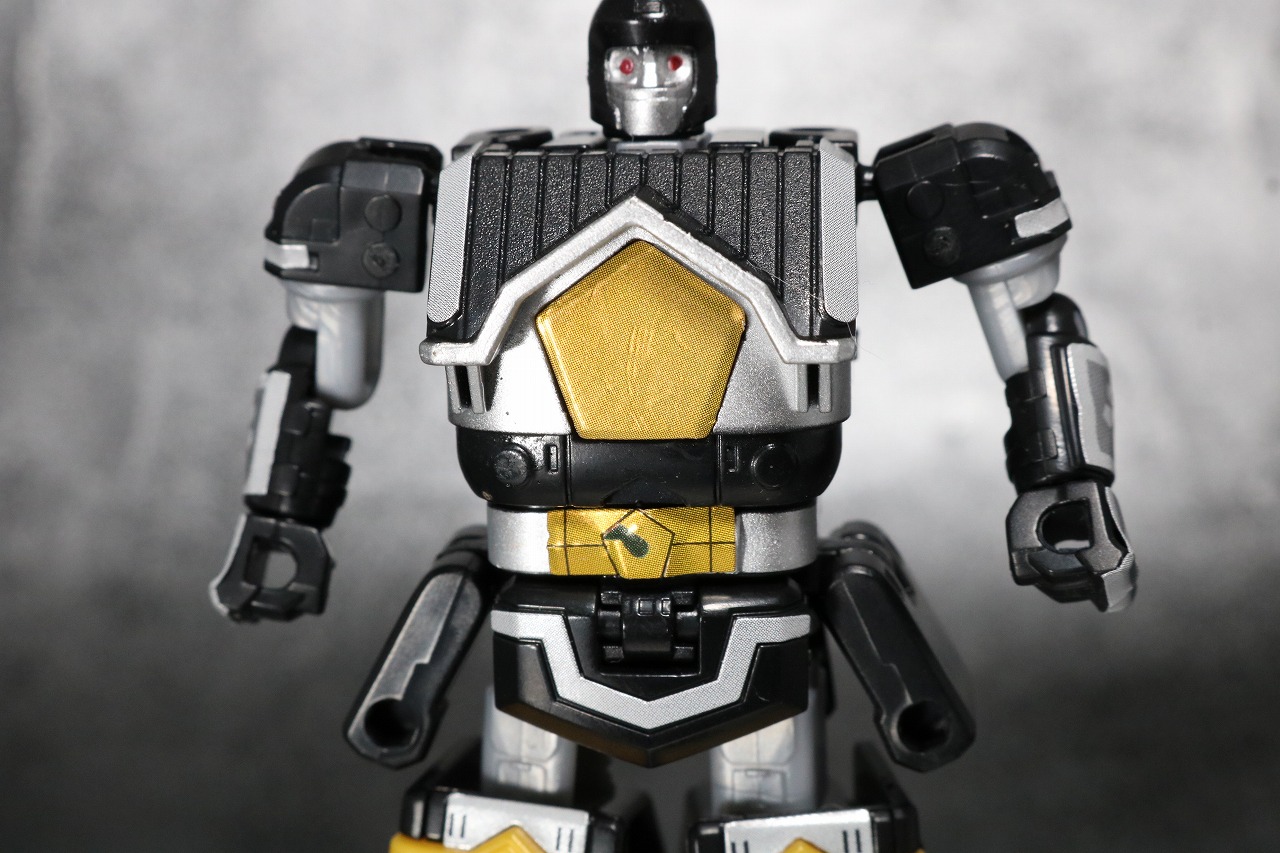 スーパーミニプラ　無敵将軍　レビュー　ブラックガンマー　全身